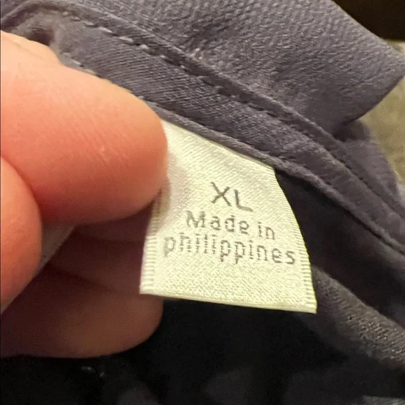 LC Lauren Conrad Dark Blue Ruffle Blouse - Picture 10 of 10